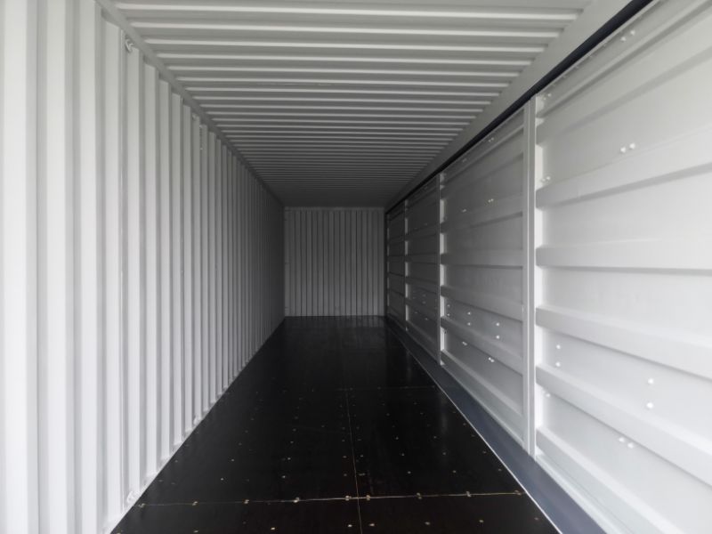 40 foot side door container