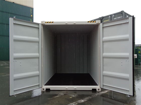 10ft HICUBE white open - TITAN Containers