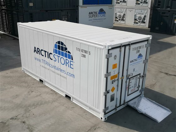 20ft ArcticStore closed - TITAN Containers