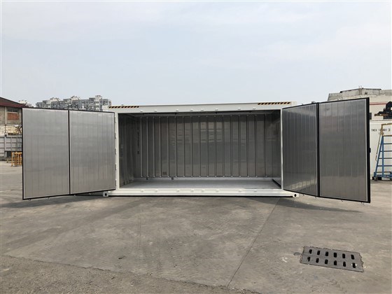 20ft HICUBE Side Opening Refrigerated Container open- TITAN Containers