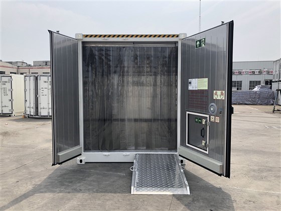 20ft HICUBE Side Opening Refrigerated Container opened - TITAN Contaienrs
