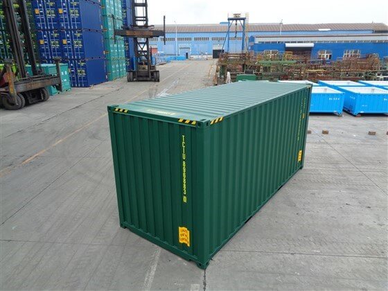 20ft HICUBE GREEN - TITAN Containers