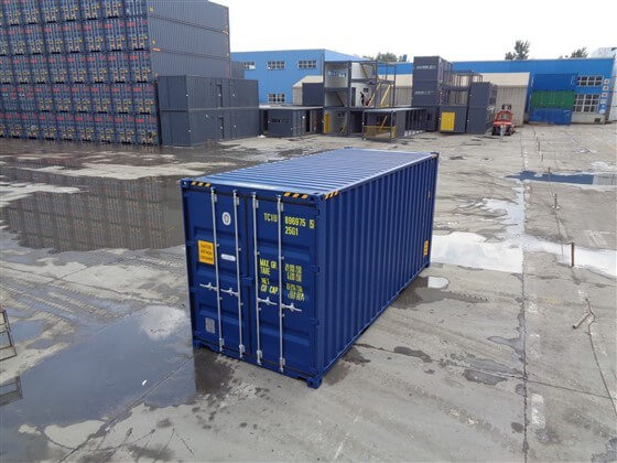20ft HICUBE blue - TITAN Containers