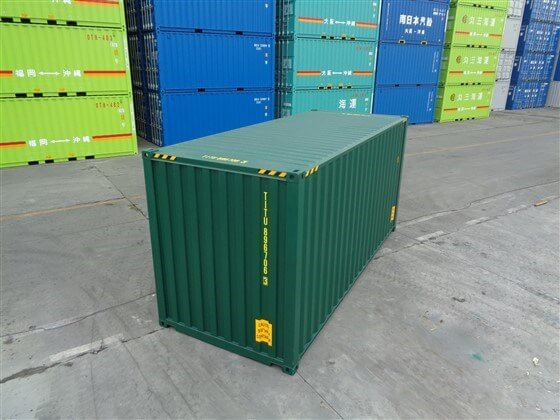 20ft HICUBE green Container - TITAN Containers