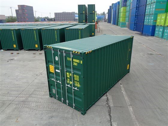 20ft HICUBE green- TITAN Containers