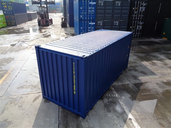 20ft Container blue closed - TITAN Containers