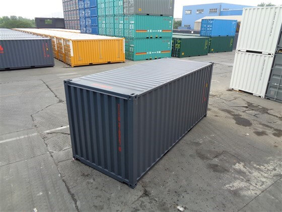 20ft Container grey closed - TITAN Containers