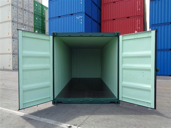 20ft Standard Container green - TITAN Containers