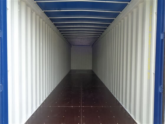 40ft HICUBE OPEN TOPS BLUE - TITAN Containers