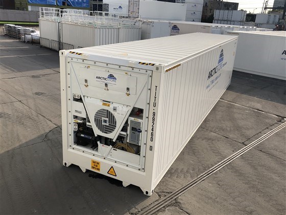 40ft HICUBE UltraFreezer Container - TITAN Containers