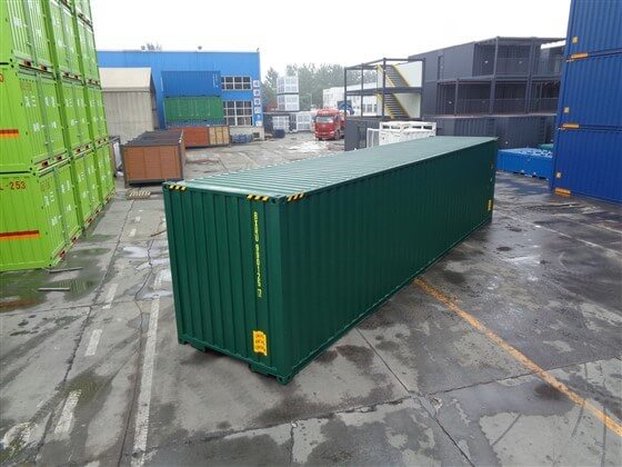 40ft HICUBE green - TITAN Containers