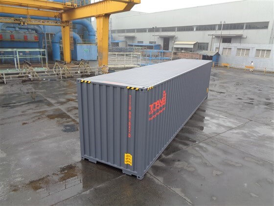 40ft HICUBE grey closed - TITAN Containers