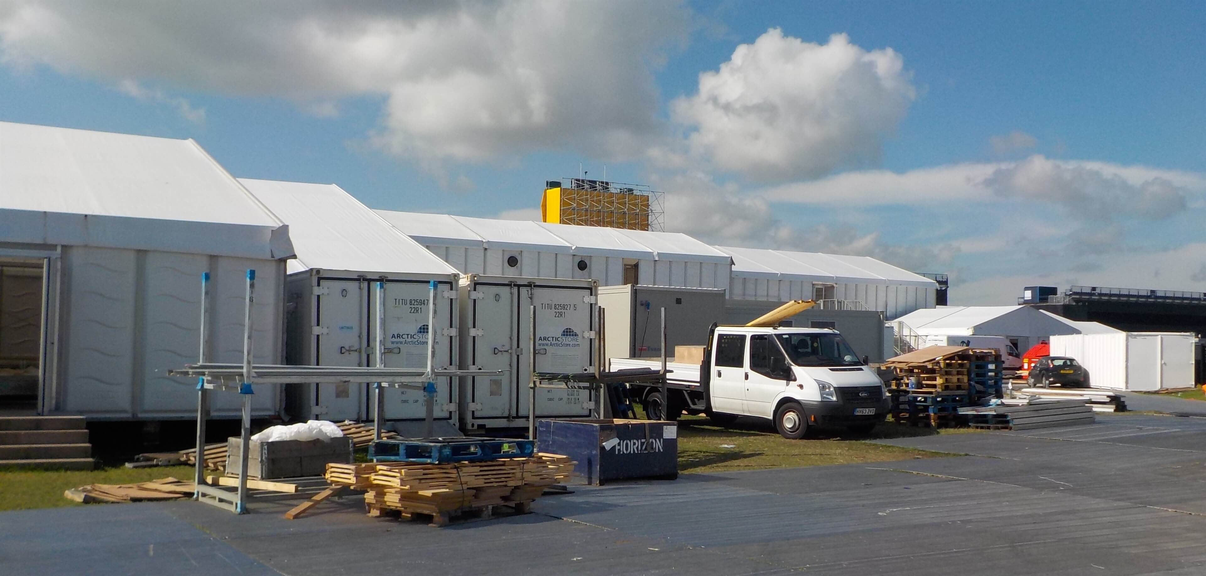 Refrigerated storage for events - TITAN Containers