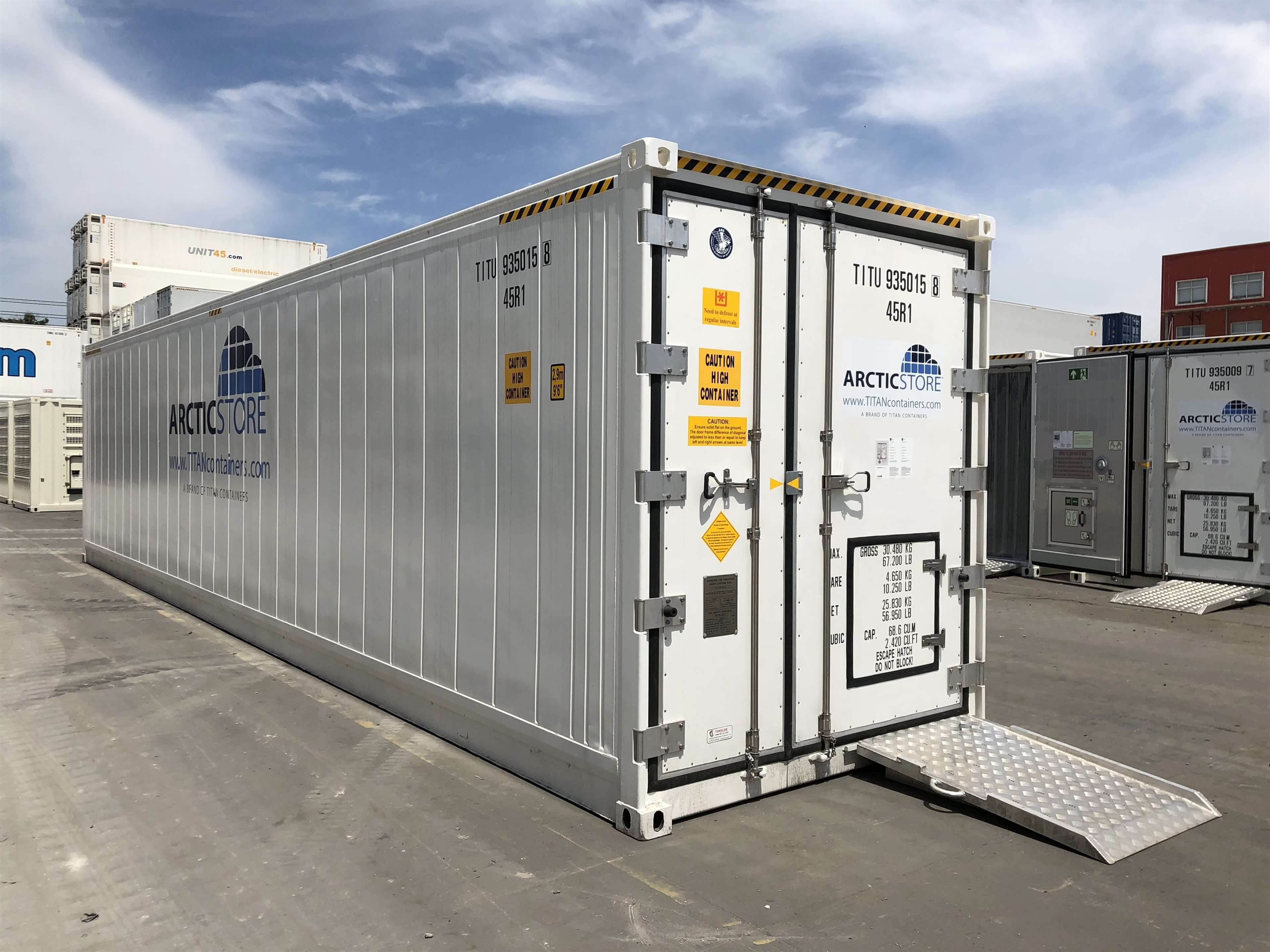 Arcticstore 40ft container - TITAN Containers