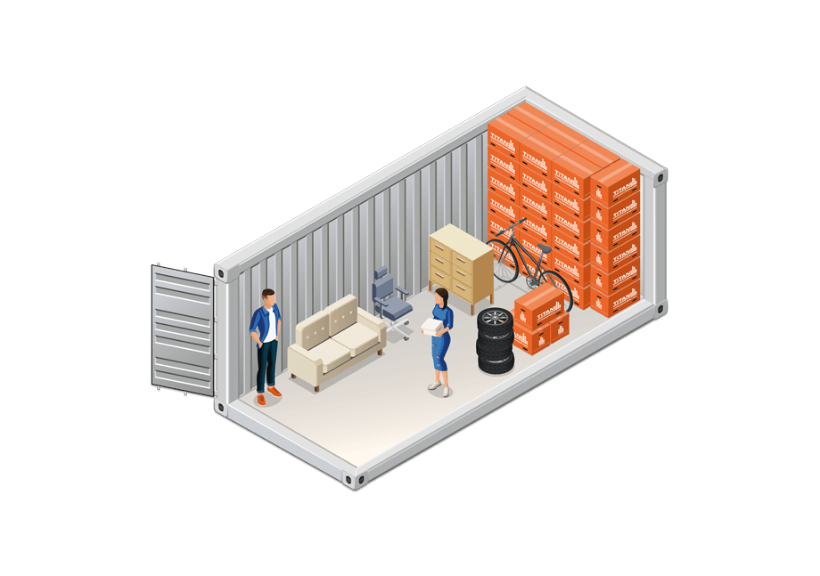 SELF STORAGE UK 20 FOOT