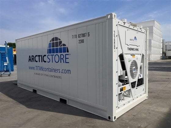 20ft Arcticstore side - TITAN Containers