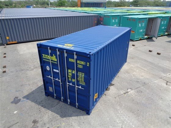 TITAN Containers 20' Double porte