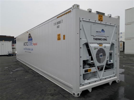 40ft HICUBE Arcticstore Tropical side - TITAN Containers