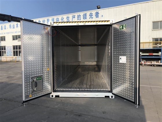 40ft Hicube Ultrafreezer open door - TITAN Containers