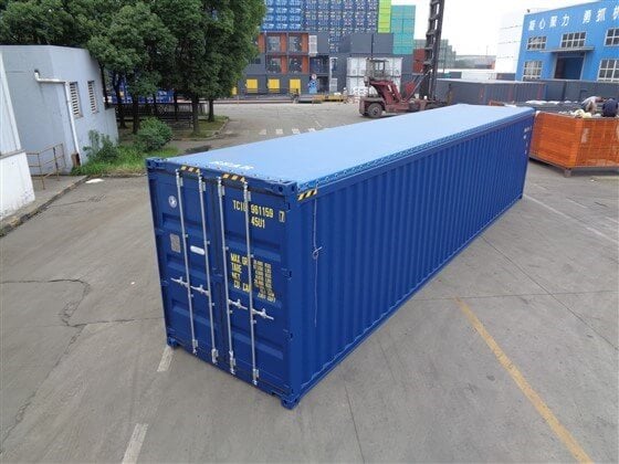 TITAN Containers 40' Hicube toit ouvert