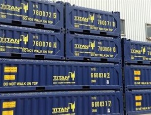 DNV Offshore Container stack- TITAN Containers