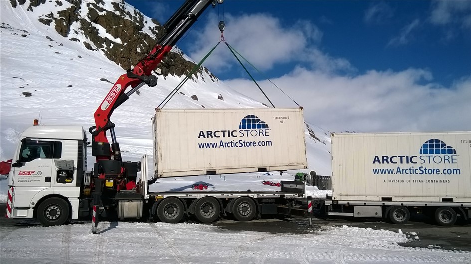 OUR ARCTICSTORES, NOW ABOVE 3,000M...THE SKY IS THE LIMIT!1