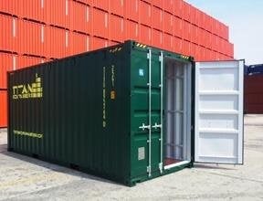 20ft green container - TITAN Containers