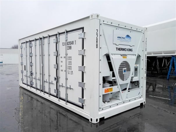 With our ArcticStores, the set point can be set up to +45 °C.