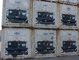 Used reefer stack - TITAN Containers