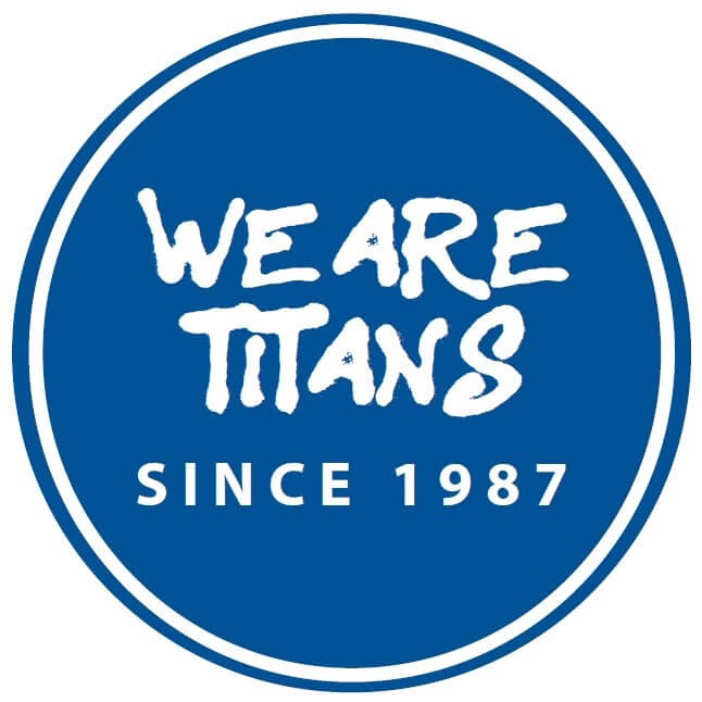 We are TITANS logo