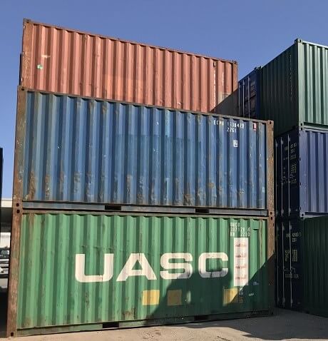 Used Container stack - TITAN Containers 